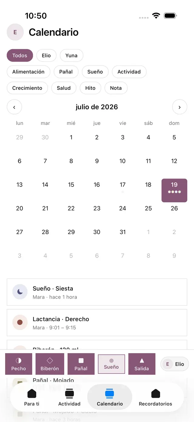 Toda la semana de un vistazo — lindly